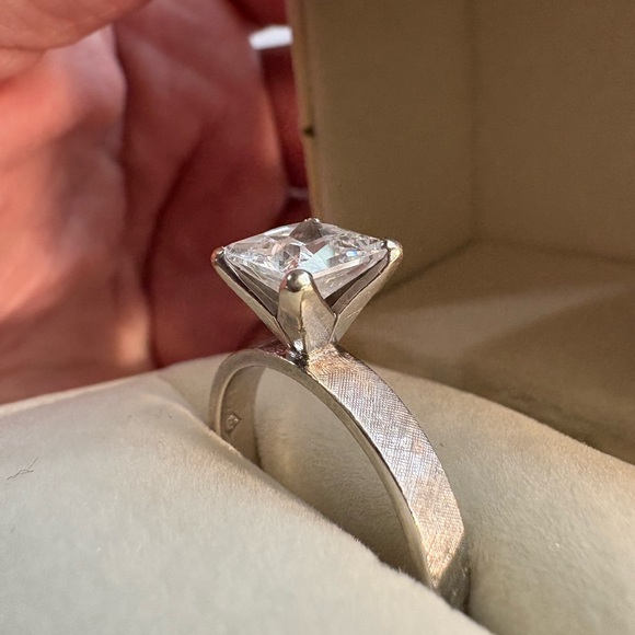 Vintage 14k white gold wedding set GORGEOUS!! - Picture 3 of 16